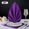 Cotton Western Table Napkins Reusable Placemat for Kitchen Wedding Decoration Hotel Special Absorbent No Lint Cup Wiping Cloth