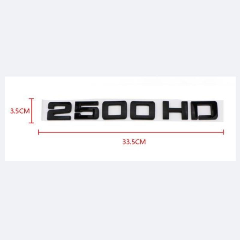Applicable to Chevrolet GMC 2500HD TAHOE body lettering decals.