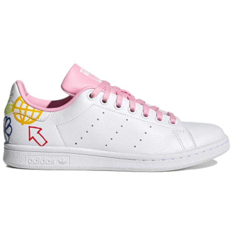 Adidas Stan Smith Doodle White Pink Women's FX5680