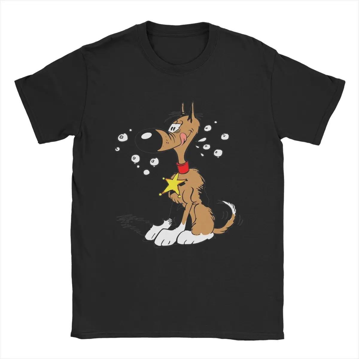 

Футболка Rataplan Lucky Luke для мужчин, 100% хлопок, винтажная футболка, футболки с круглым вырезом, топы с коротким рукавом 6XL S чёрный