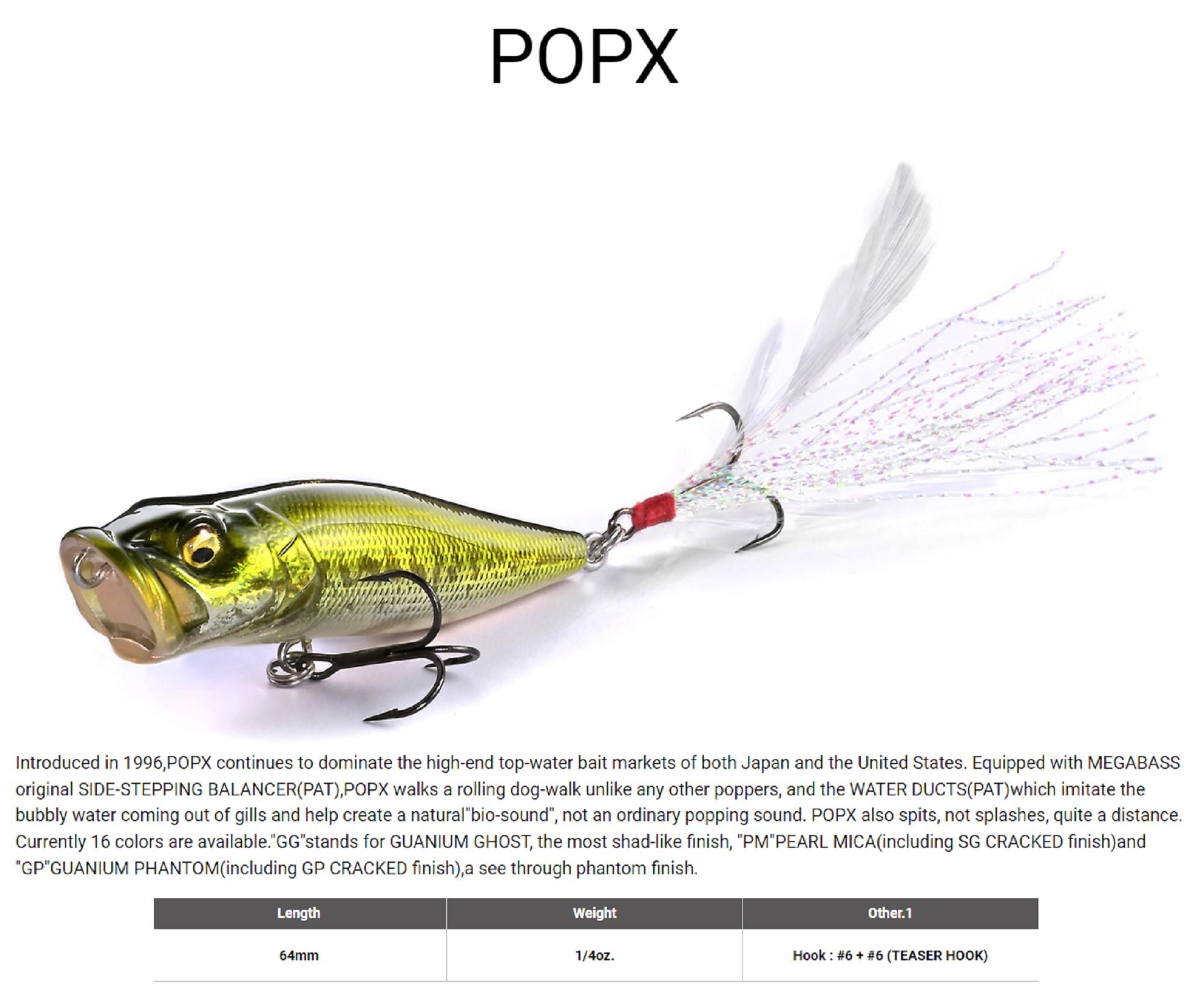 Leurre Megabass X-Nanahan 75mm Flottant - Satishin Chiayu - Avec Grelot