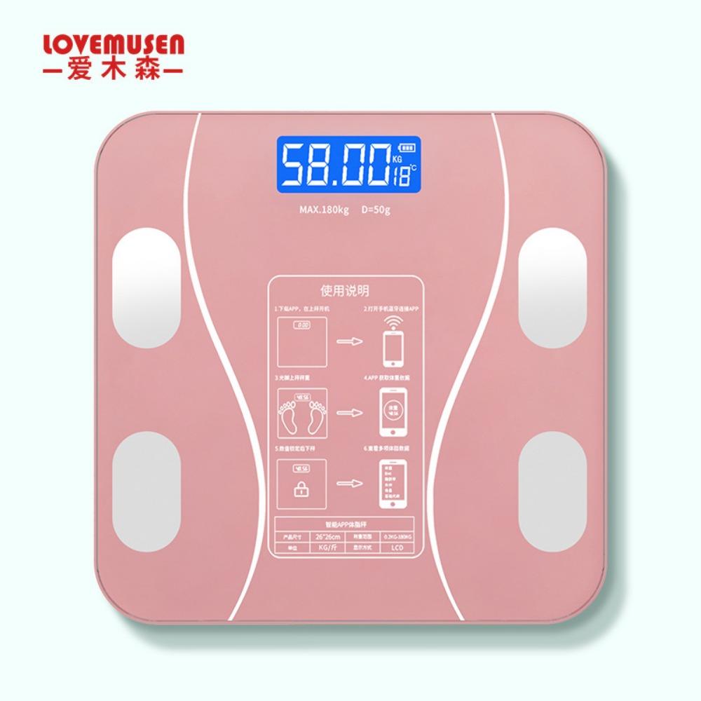 Smart Body Fat Scale Household Bluetooth Charging Electronic Scale Human Health Weight Scale