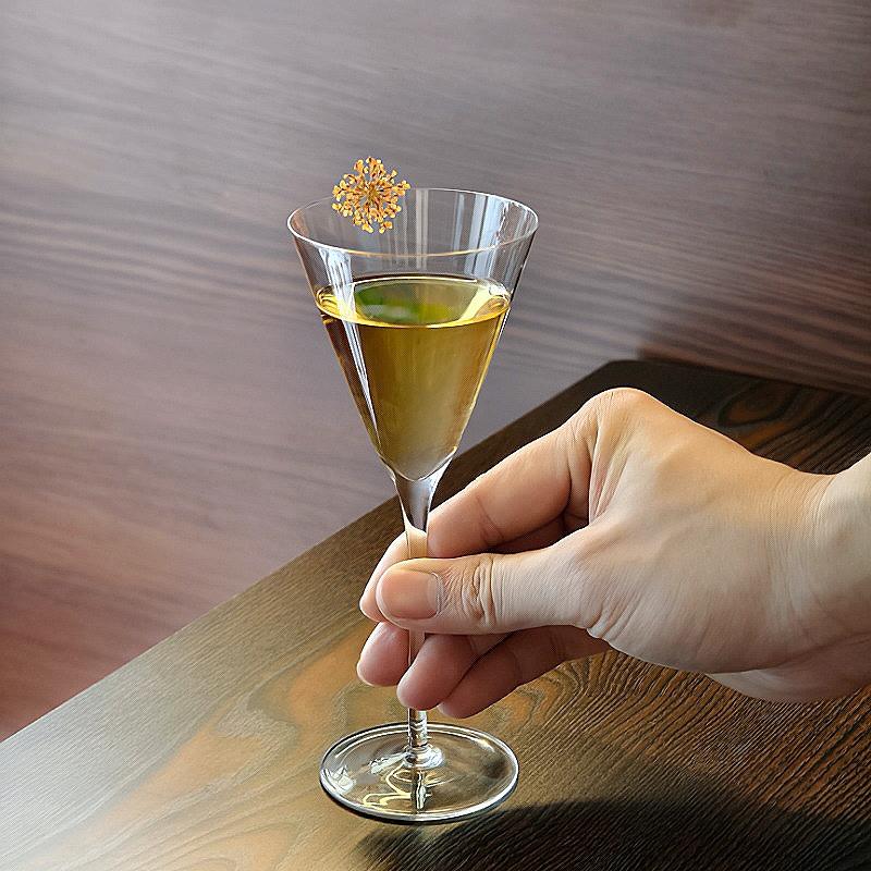 Bicchiere da Martini di Piccola Capacità Kimura Bicchiere da Cocktail di Alta Qualità Bicchiere da Martini Boutique in Stile Giapponese