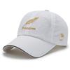 Hat Men'S Spring Summer Embroidery Feather Mesh Cap Baseball Cap Women'S Visor Mesh Breathable Cap