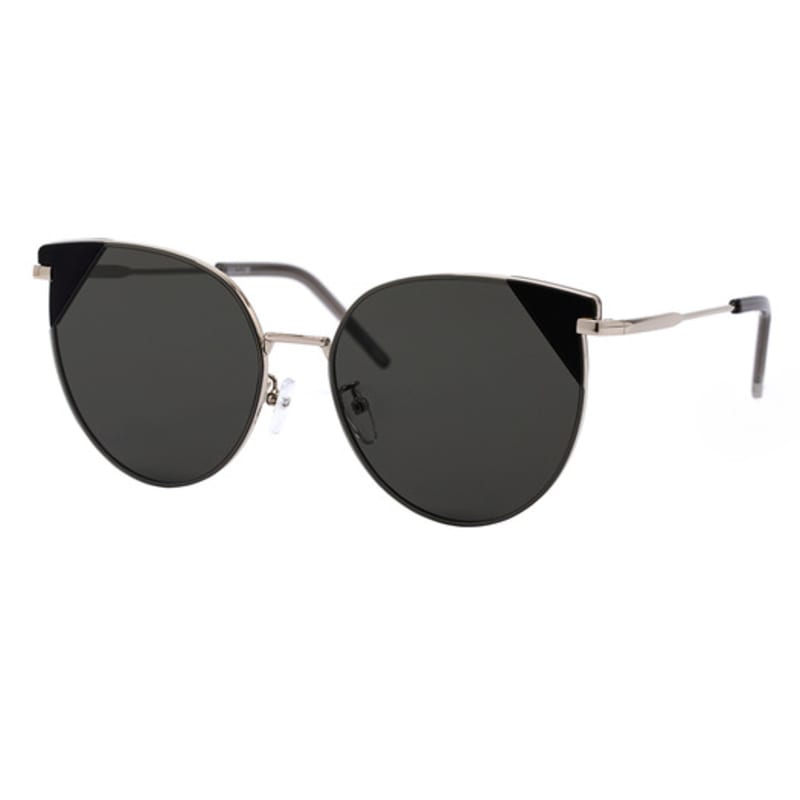 RECLOW B102 SILVER BLACK Sunglasses
