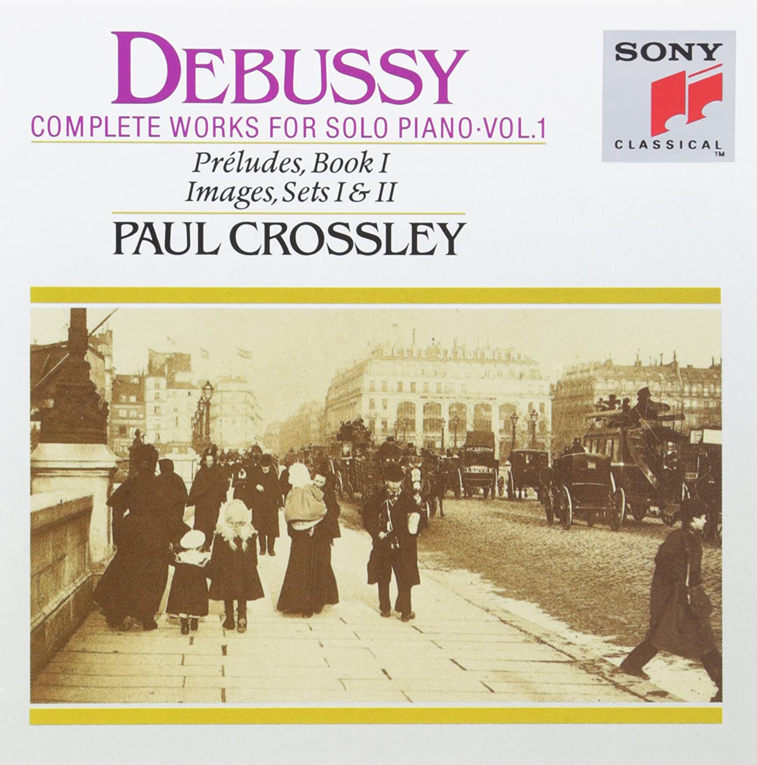 

CD CROSSLEY (PAUL); DEBUSSY - Debussy: Preludes Volume 1, SRCR9182 Japan Classical Used