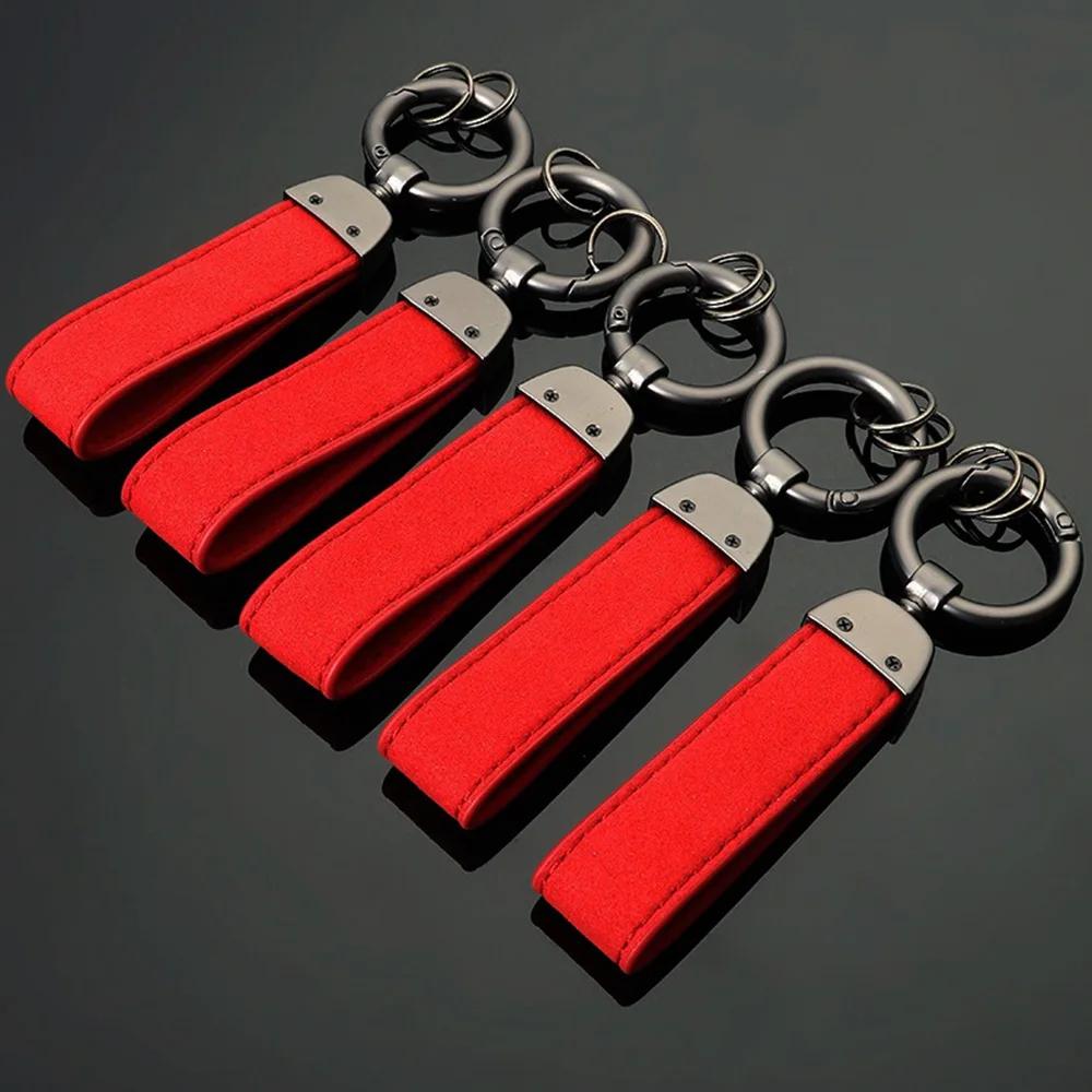 Car Sticker New Car Keychain Leather Keyring Creative Key Chain For Mercedes Benz AMG SL W206 W204 W205 W212 W213 W221 W222 W223