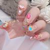 Yousheng 1 Box Nail Decoration Multiple Shapes Waterproof Resin Colorful Sparkling Star Moon DIY Nail Art Tips Decor Beauty Supplies