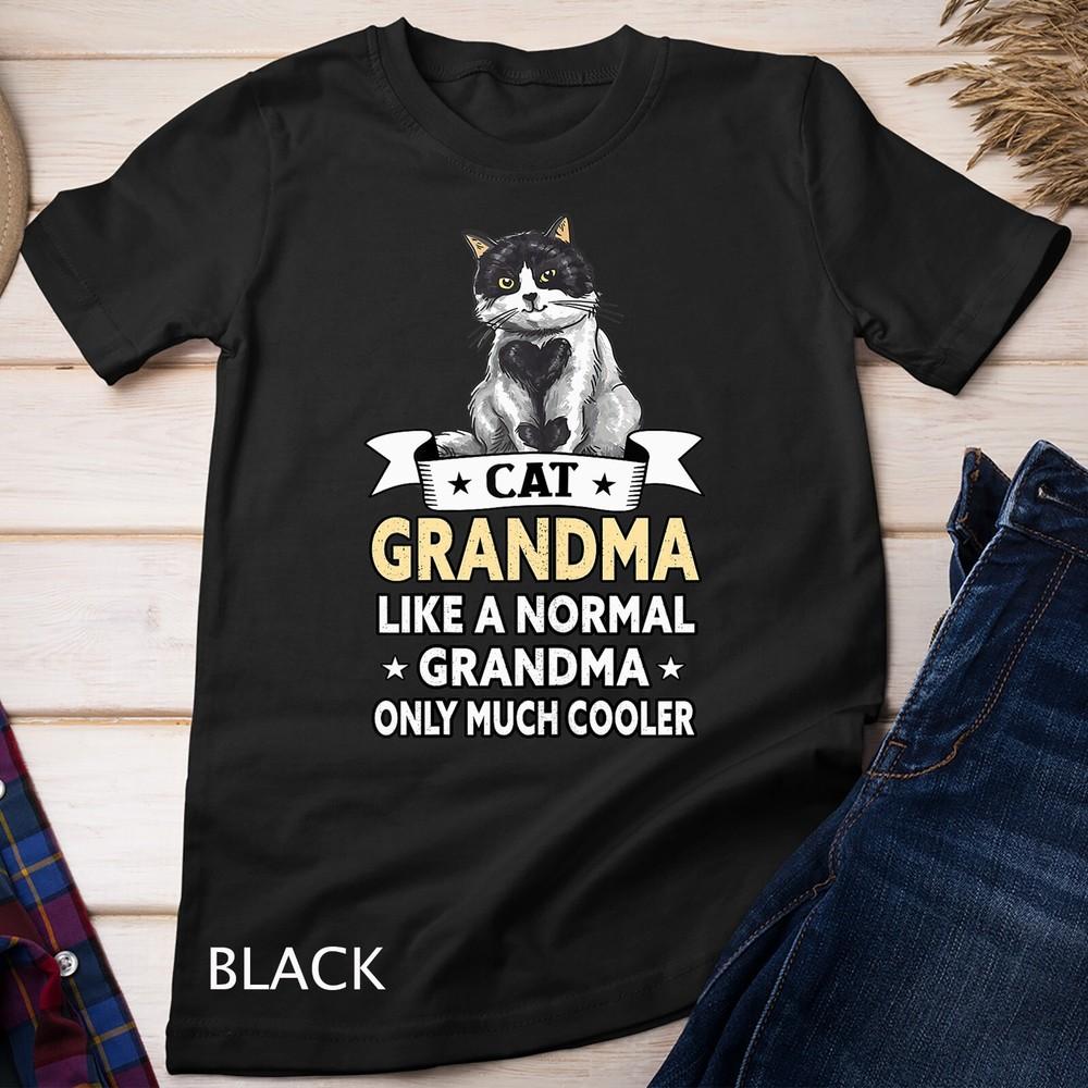 

Womens Best Cat Grandma Ever - Funny Cat Unisex T-shirt 4XL