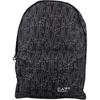 EA7 Classic Monogram Print Polyester Backpack Women Backpack Black 7X000001AF10-465F6017