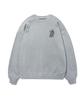 Peullukeu Camp Message Pigment Sweatshirt Gray Fmt758