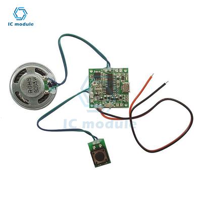 Module Enregistreur Vocal MP3 WAV Lecteur de Musique avec Bouton Haut-parleur Contrôle 8 Mo de RAM Capacité Boîte à Musique DIY pour Carte de Vœux