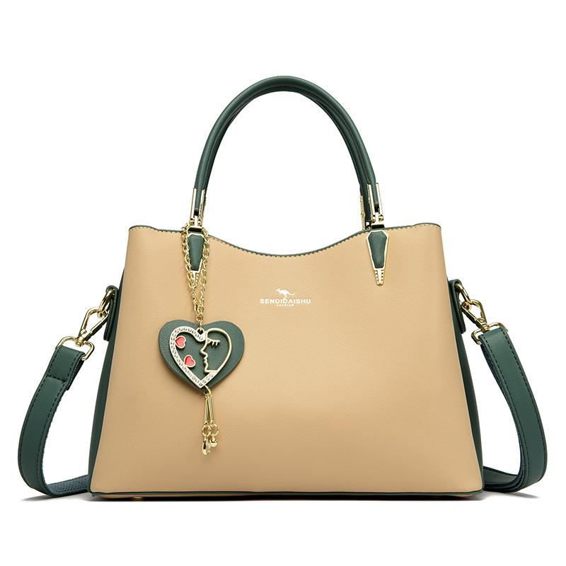 Large-capacity Handbag, Stylish and Versatile, Mom Bag, Single-shoulder Crossbody Bag