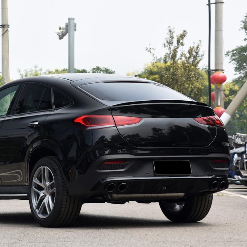 For Mercedes Benz GLE Coupe C167 GLE350 GLE450 GLE53 AMG 2020 2021 2022 2023 2024 2025 Car Rear Trunk Roof Lip Spoiler Wing