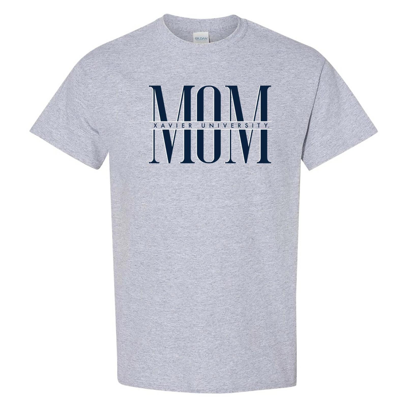 Xavier Musketeers Classic Mom T-Shirt - Sport Grey S