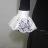 Jabot Collar Lace Wrist Cuffs Shirt Blouses Dress Removable Sleeves Ruffled Wrist Cuffs for Women Girl Photography