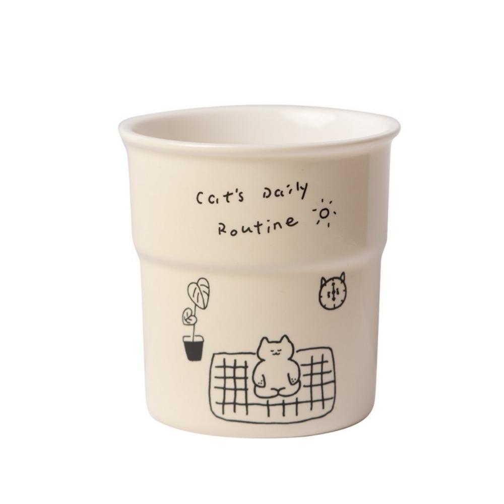 

Керамическая чашка для завтрака Латте с овсяным молоком Водная кружка Простая кофейная чашка Офис