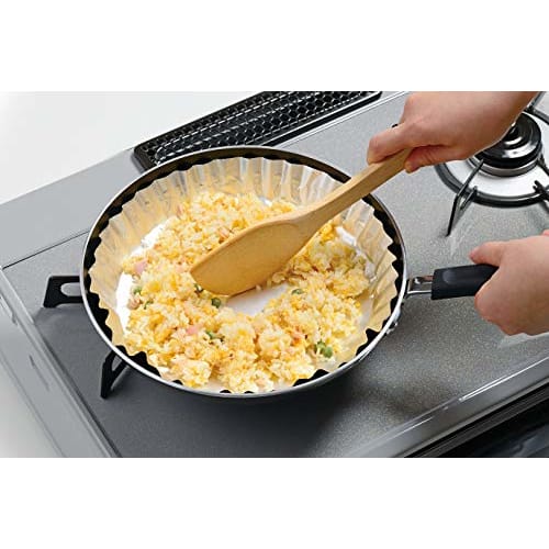 Alphamic Aluminiumbleche für 26 cm Bratpfannen, Silber, ca.. 21,1 cm Bodendurchmesser x 3,7 cm Höhe, Silikonbeschichtet, Antihaftbeschichtet, Hält Gegrillten Fisch C