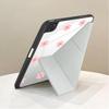 Cartoon Butterfly Flower Holder Cover Tablet Case For iPad Mini 6 7 Pro 2025 Air 4 5 M3 M2 1 2 M4 11inch Pro 11th 10th 9th 8th