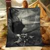 New To Christian Bible Psalms Printed Blanket Soft and Comfortable Home Travel Car Air Conditioning Blanket Beach Towel Tapestry