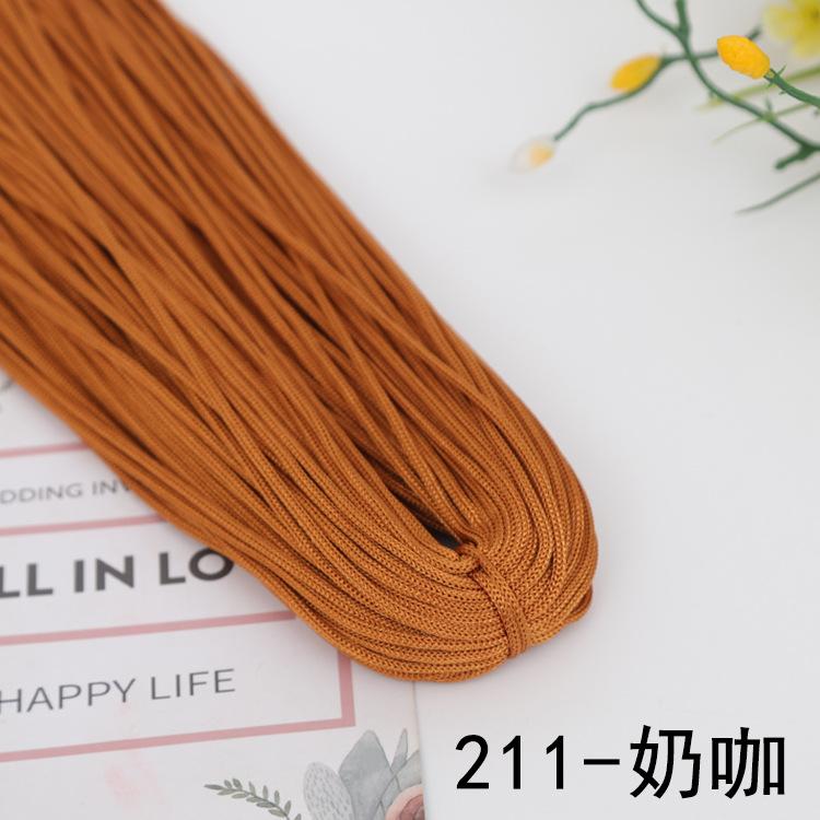 Croșetare Fir Gol Cordon de Nailon Fir de Tricotat Mătase Lucios Linie de Croșetat pentru DIY Covoraș Pălării Genți Pantofi Artizanat