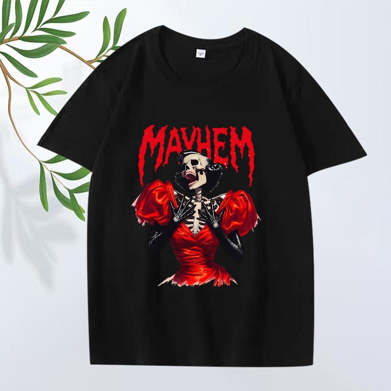 

Mayhem Ball lady gaga fashion T Shirt 2025 Unisex s Women Oversized 100 Cotton cool funny short sleeve Summer print Unisex tops 3XL