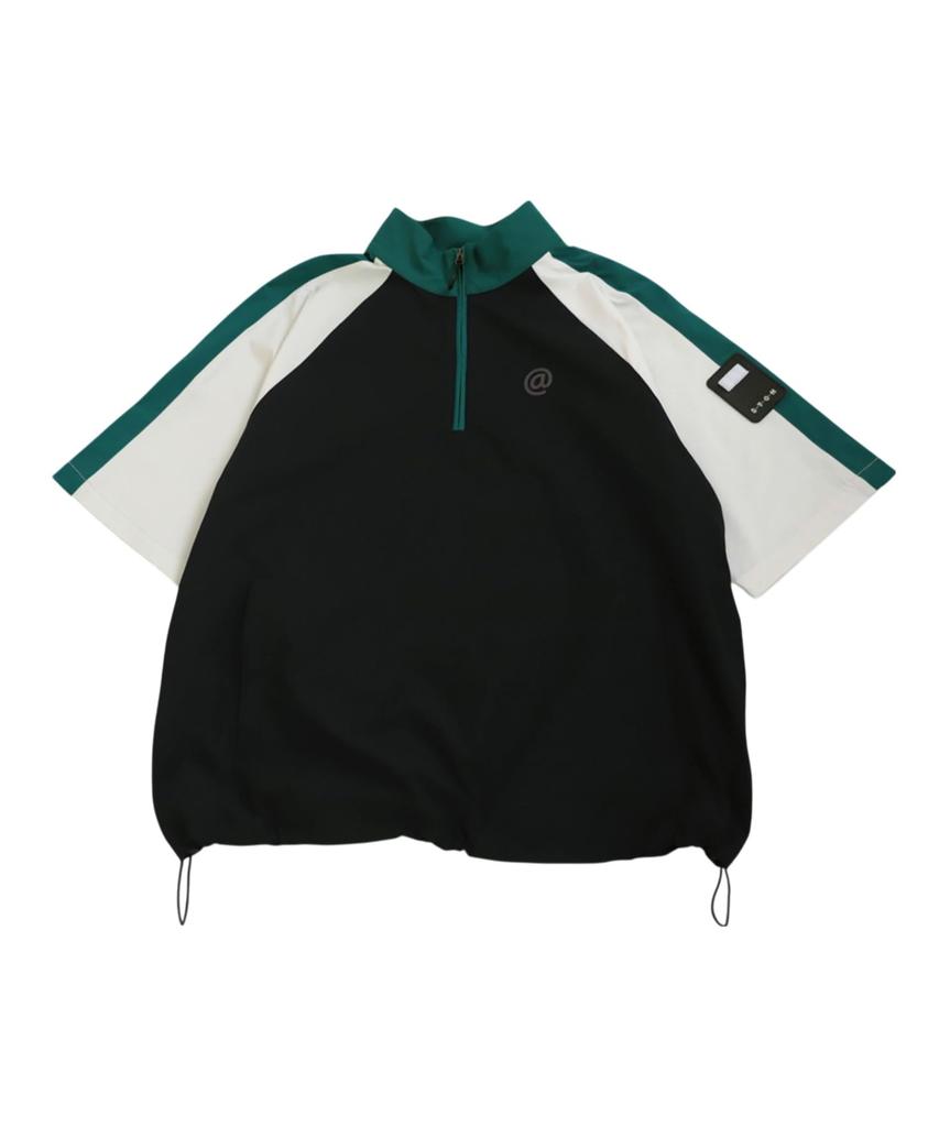 Antiqua Golf x Stitch ML Damen Pullover, ZST-00091, 05, Schwarz/Creme