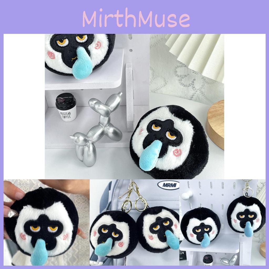 Entzückendes Plüschtier Süßer Weißgesichtaffe mit Popelblase Perfektes Geschenk