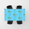 High-Quality Printed Tablecloths with Palm Tree Design for Beach-themed Dining Tables Ideal for Home Decor Parties