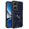 AMORUS For Xiaomi Poco F7 5G/Redmi Turbo 4 Pro 5G Case Kickstand PC+TPU Phone Cover with Camera Lens Slider