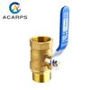 1/2" 3/4" 1" Brass ball valve Internal And External Wire Ball Valve Natural Gas Switch Tap Water Valve