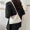 Fashionable And Stylish Autumn Season Single Shoulder Tote Bag For Women In Black Pink Blue Or White