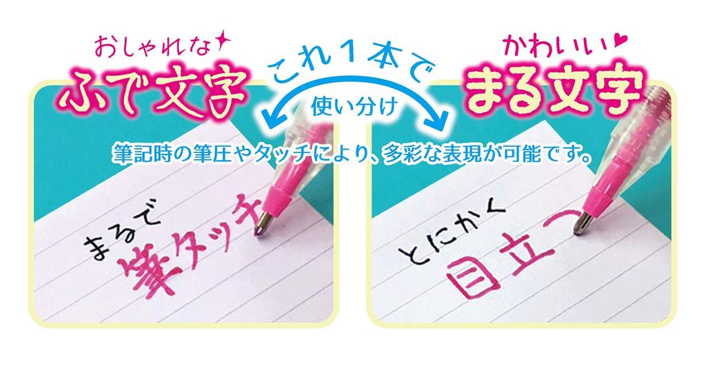 Automatischer Kugelschreiber Fudeball Schachtel mit Stiften auf Wasserbasis, Farbe, Rot, 10, CFR-150FBC-RD/10P