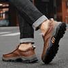 New Leather Casual Business Shoes Outdoor Men's Comfort Loafers Fashion Soft Classic Driving Footwear Non-slip Walking Shoes