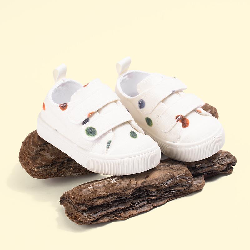 

Fashion Girls Shoes Spring New Kids Canvas Shoe Soft Soled Boys Casual Shoe Anti Slip Child Sports Shoes Simple Girl Casual Shoe 20insole12.5cm бежевый