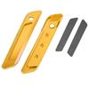 Harley 23.5-26 New Model Glide Side Box CNC Hinge with Carbon Fiber Reflective Strip