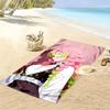 Demon Slayer Print Beach Towel, Large Soft Quick Dry Towel for Beach Camping Swimming
