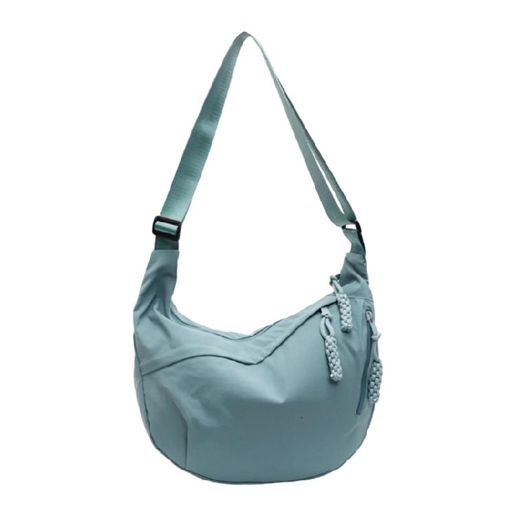 Crescent Bag for Women Men Crescent Shoulder Bag Retro Canvas Crossbody Bag Slouchy Corduroy Dumpling Bags Purses Gifts