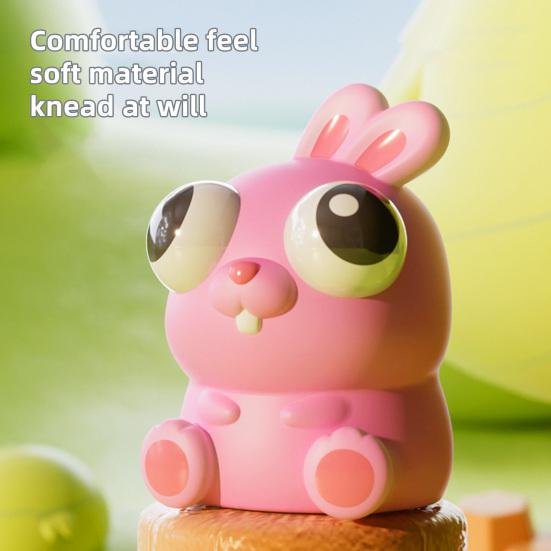 Bubble Animal Squeeze Toy Stress Relief Popping Eyes Rabbit Toy Anti-Anxiety Frog Sheep