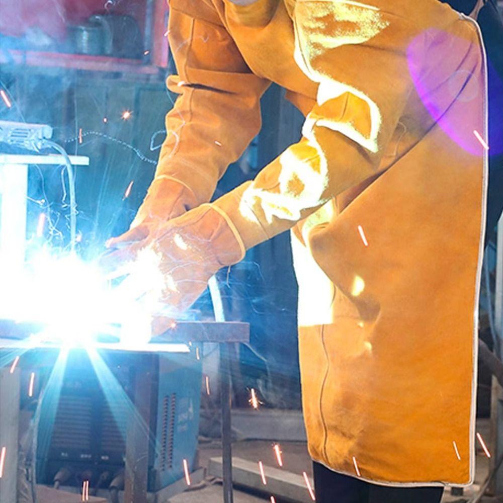 Long Sleeve Welding Work Clothes Flame Retardant Protective Clothing Welding Suit  Welding Work