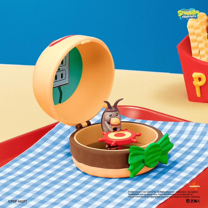 POP MART SpongeBob: Krabby Patty Bestsellers Series Figures Blind Box