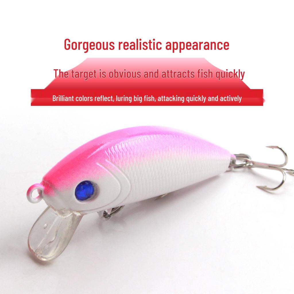 High-Speed Surface Micro Minnow Multi-Color Hard Lure for Freshwater and Saltwater Fishing