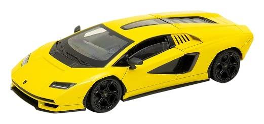 WELLY 1/24 Lamborghini Countach LPI 800-4 Yellow Finished Product