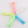 Luminous Shoe laces 0.5CM Bold High Quality Fluorescent Shoelaces Glow In The Dark Night Round Shoelace Sneaker Laces Shoes