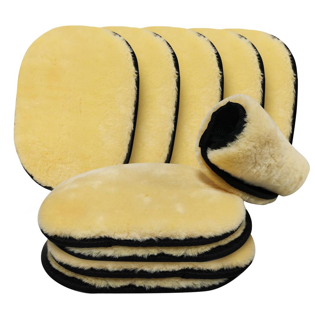 Shearling Car Wash Gloves, Car Wash Glove Set, Car Wash Sponge, Car Wash Gloves, Easy Foam, Anti-Scratch (10)
