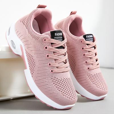 Women's Shoes Casual Sports Shoes Versatile Air-cushioned Shoes Breathable Running Shoes