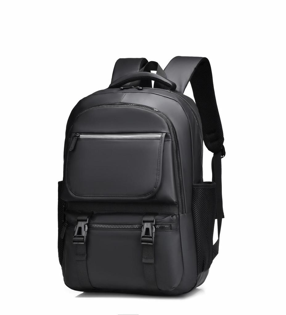 Men's Large Capacity Multifunctional Business Backpack - Nylon, Simple Design for Commuting