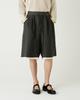 Diaendeukweseucheon Linen Blend Half Pants / Khaki