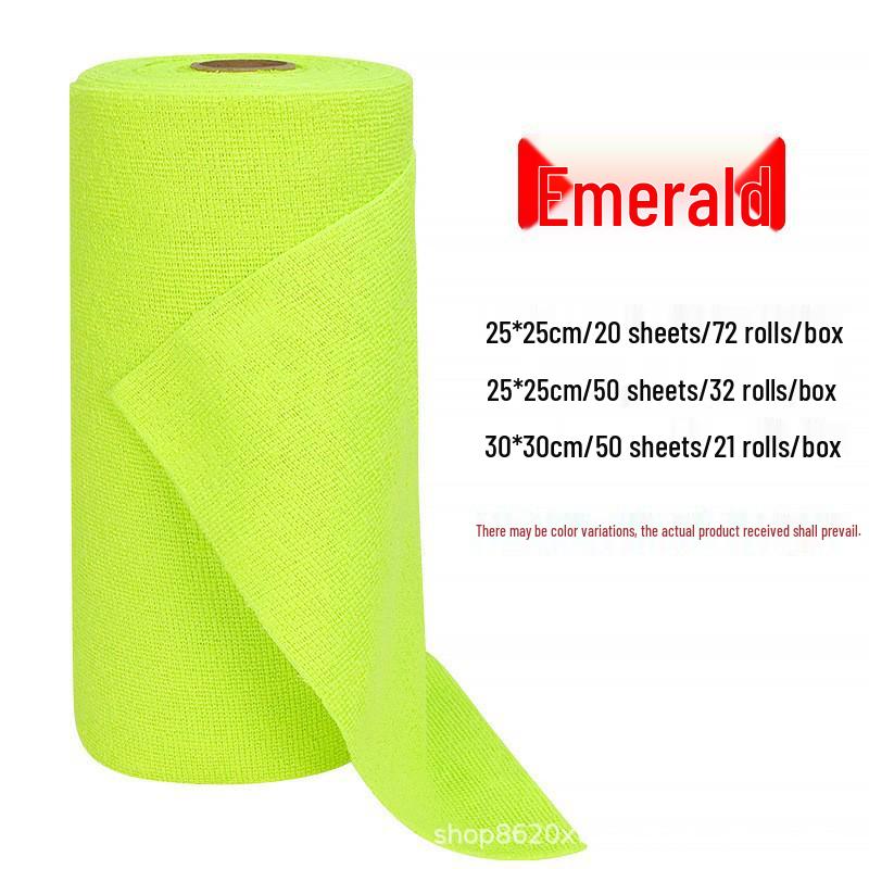 Multi-use Roll-Off Cleaning Cloth: Kitchen, Dishwashing, Floor Cleaning, Scouring Pad, Dry and Wet, for Easy Cleaning.