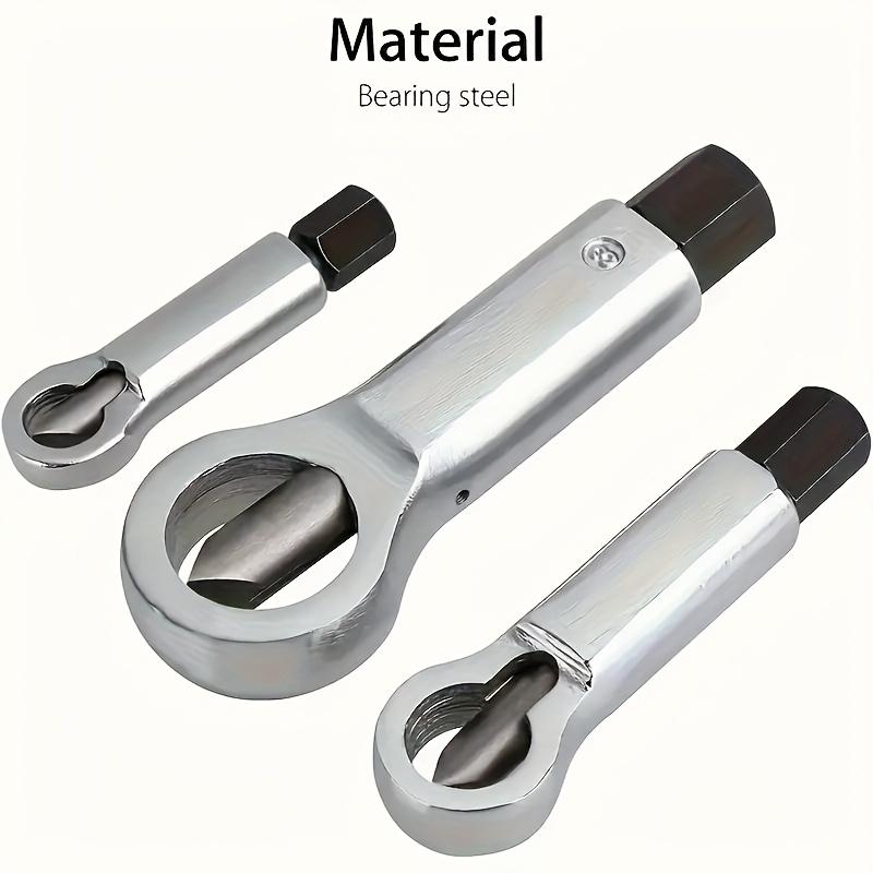 3pcs Metal Nut Splitter Separator, Metal Nut Splitter Breaker Manual Pressure Nut Splitter Remover Extractor Tool
